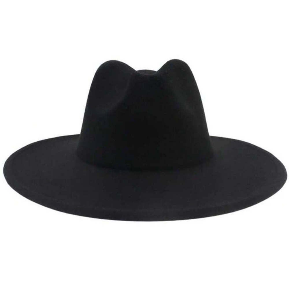 Western cowboy rancher hat wide brim fedora felt rancher hat cowgirl nashville - Picture 11 of 12